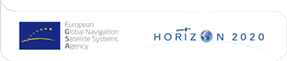 Logos European GSA e Horizon 2020